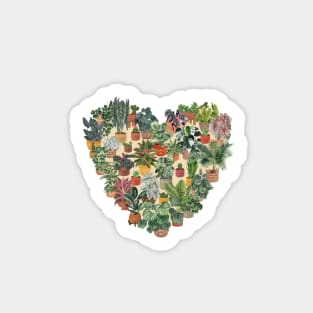 Plant Heart Illustration Sticker